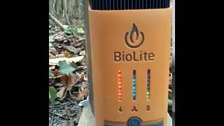 Biolite Camp Stove 2 thermocouple stove is working good [upl. by Nnahgem]