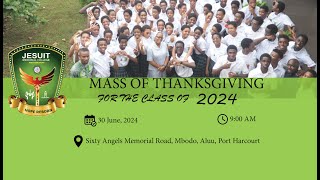 Jesuit Memorial College Graduation Mass of Thanksgiving 2024 [upl. by Martie597]