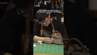 💗As a handmade leather goods specialist I recommend a versatile handmade bag for you bag [upl. by Antipas]