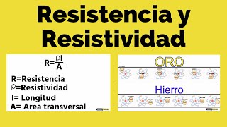 Cual es la diferencia entre resistencia y resistividad [upl. by Minsk68]