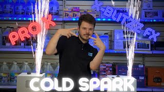 Pro X Blitzz FX Cold Spark Machine How does it work [upl. by Glanti]