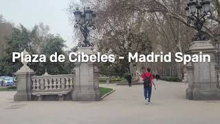 The Plaza de Cibeles the pride of Madrid Spain [upl. by Peacock]