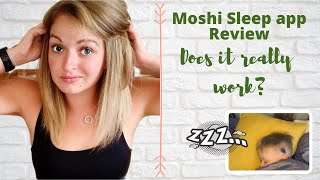 Moshi Sleep Review  Help children sleep  Does it really work [upl. by Ailen]