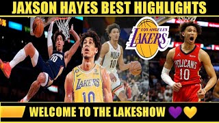 Jaxson Hayes Highlights Lakers [upl. by Kallista]