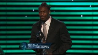 Jadeveon Clowney Wins Best Play ESPY [upl. by Bulley20]