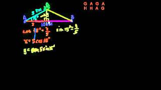 Trigonometrische Textaufgaben Teil 1 [upl. by Mikey329]