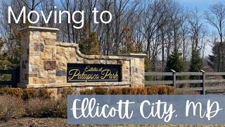 Moving to Ellicott City Maryland  THE ESTATES AT PATAPSCO PARK Neighborhood Driving Tour [upl. by Nonnel]