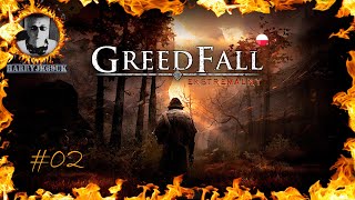 GreedFall PL ekstremalny ☠️ bez fabuły 02 Pozorna cisza przed burzą [upl. by Enomar]