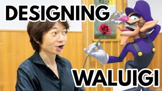 Sakurai when designing Waluigi in Smash Ultimate [upl. by Aramot]