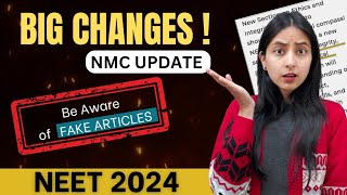 BIG CHANGES in NEET 2024   Shocking Reality neet update neet2024 [upl. by Schofield]