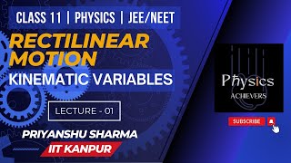 Motion in one Dimension  CLASS 11  CBSE  ICSE  JEENEET  PHYSICS [upl. by Vivien]