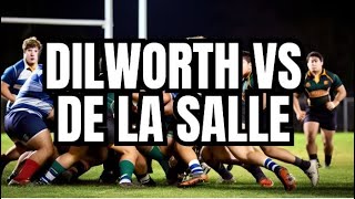 Epic Rugby Showdown Dilworth vs De La Salle [upl. by Nemraciram]