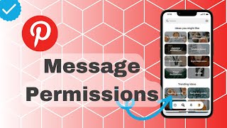 How To Set Message Permissions On Pinterest [upl. by Forrester]