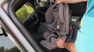 Nuna Exec Car Seat Review and RearFacing Installation [upl. by Stoddard]