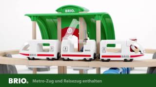 BRIO Metro City Train Set 33514 Deutsch [upl. by Gunilla232]