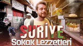 SURİYENİN GARİP SOKAK LEZZETLERİ [upl. by Etteuqaj]