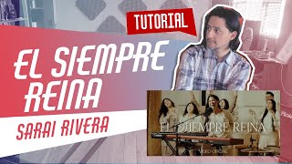 Sarai Rivera  Él Siempre Reina  Piano tutorial con acordes [upl. by Aikemit]