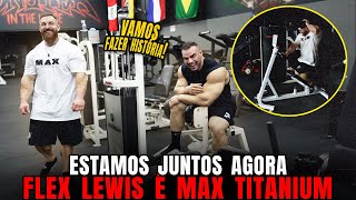 FLEX LEWIS AGORA É MAX TITANIUM  RAFAEL BRANDÃO [upl. by Aleuqahs]