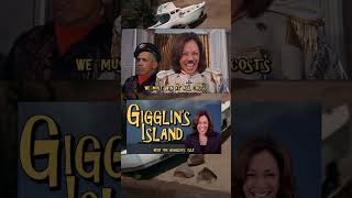 GIGGLIN’S ISLAND Starring Kamala Harris tvshow kamalaharris gilligansisland [upl. by Chere]