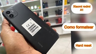 como formatear Xiaomi Redmi A1  MODO RECOVERY  como eliminar bloqueo de celular [upl. by Tcideneb]