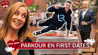 Haciendo PARKOUR en FIRST DATES😳 PROGRAMA de TELEVISIÓN [upl. by Adnoval548]