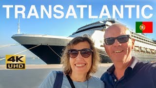 Boarding Holland America Veendam Lisbon Portugal 2019 Part 1 [upl. by Suivatna]