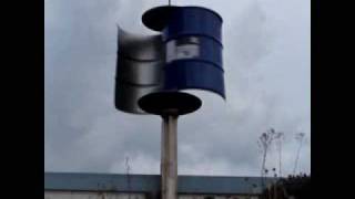 Savonius Windrad  Wildpoldsried  Wind turbine 2 [upl. by Eivi249]