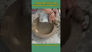 amazing art mitti ka chulha  clay oven mud stove traditional life village life shorts art clay [upl. by Mcmurry506]