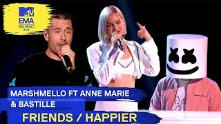 Marshmello amp AnneMarie  Friends Clean Lyrics [upl. by Valley]