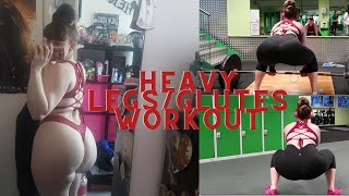 Heavy LegsGlute Workout [upl. by Harp972]