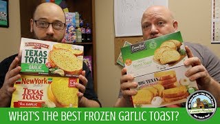 Whats the Best Frozen Garlic Toast  Blind Taste Test Rankings [upl. by Gregson141]