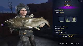 Call Of The Wild The Angler Legendary Fish Big Larry 13 June 2024 [upl. by Noived]