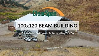 ClearSpan Waste amp Recycling Building – Salinas Valley Solid Waste Authority – King City CA [upl. by Yelyac]