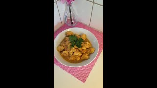 Kyckling med currysås på 5 minuter ett enkelt recep 💙🤍💚🥘🍲🥘🍲 super food chicken💜Matlagningsrecept [upl. by Tsuda]