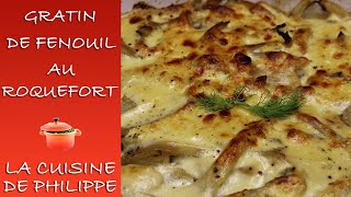 Gratin de fenouil au roquefort [upl. by Assin405]