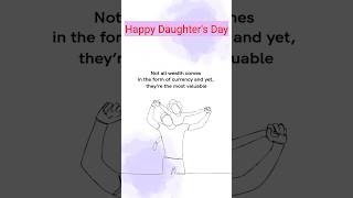 Happy Daughters Day 2024 daughter daughtersday daughtersdaystatus beti shorts betiyaan short [upl. by Cyd]