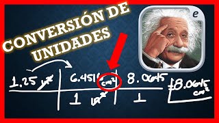 💡 CONVERSION DE UNIDADES FISICAS  Con 3 Ejemplos FACILES [upl. by Attelra]