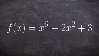 How to Determine If a Function is Even or Odd [upl. by Yrrehc]