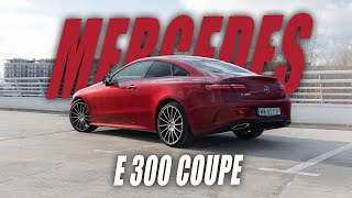 2022 Mercedes E300 Coupe POV Test Drive  4K [upl. by Herodias]