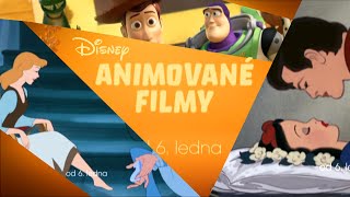 Animované Disney filmy  TV Nova  Leden 2018 česky [upl. by Halie]