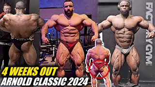 ARNOLD CLASSIC 2024  4 Weeks Out Complete Lineup Update ❗❗ [upl. by Namyw]