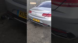 Mercedes S500 V8 BRUTAL Cold StartCold Engine REVS PUFFING Like a Man with a Cold Cough [upl. by Icnan]