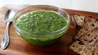 Pesto  How to Make quotRealquot Fresh Basil Pesto [upl. by Ayot]