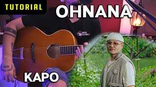 Tutorial quotOHNANAquot de Kapo en Guitarra PDF GRATIS [upl. by Thun]