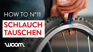 So wechselst du den Fahrradschlauch am Kinderrad  woom bikes [upl. by Othe]