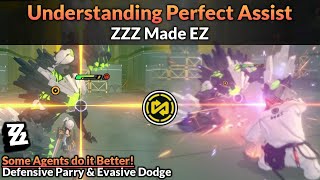 Understanding the Perfect Assist Parry amp Dodge  ZZZ Made EZ [upl. by Thane]