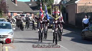 Portavogie Flute Band  North Down Defenders Parade 2024 [upl. by Anaj]