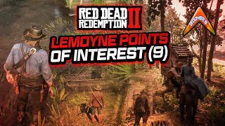 RDR2  Lemoyne Points of Interest 9 [upl. by Lehacim]