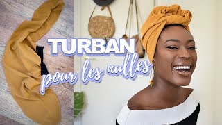 LE PLUS FACILE attaché de foulard  turban tutorial [upl. by O'Gowan]