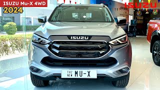 New Arrival 2024 The New ISUZU MUX 4WD  The Best SUV Details Walkaround [upl. by Ainel]